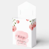 ヴィンテージバラピンクフローラボ結婚タニック フェイバーボックス (オープン)