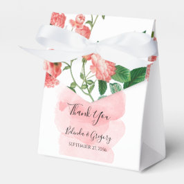 ヴィンテージバラピンクフローラボ結婚タニック フェイバーボックス