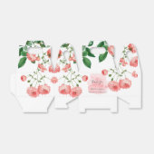 ヴィンテージバラピンクフローラボ結婚タニック フェイバーボックス (折り畳みなし)