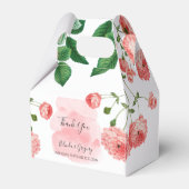 ヴィンテージバラピンクフローラボ結婚タニック フェイバーボックス (正面サイド)