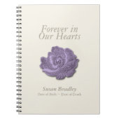 ヴィンテージバラフォーエバーメモリアルゲストブック ノートブック (正面)