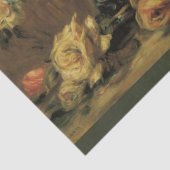 ヴィンテージバラフラワーブーケ金ゴールドフローラデカップージ 薄葉紙 (詳細)