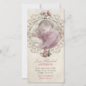 ヴィンテージバラベビーガール発表 案内状 (正面)