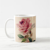 ヴィンテージバラマグ コーヒーマグカップ (左)