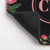 ヴィンテージバラモノグラムマウスパッド マウスパッド (コーナー)