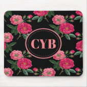 ヴィンテージバラモノグラムマウスパッド マウスパッド (正面)
