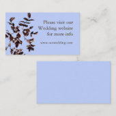 ヴィンテージバララス結婚ト型カード エンクロージャーカード (正面/裏面)