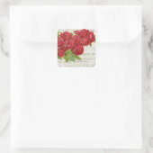 ヴィンテージバララブフラワーバレンタイン スクエアシール (バッグ)