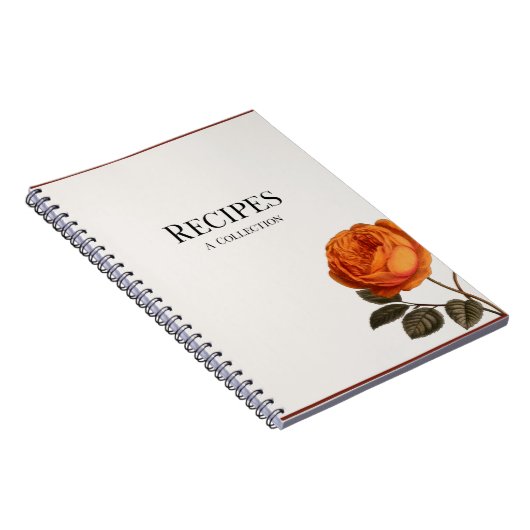 ヴィンテージバラレシピノート ノートブック (右側)