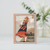 ヴィンテージバラロイタリア旅行観光 ポストカード (スタンド正面)