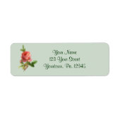 ヴィンテージバラ住所 シール (正面)