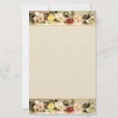 ヴィンテージバラ個人 便箋 (正面)