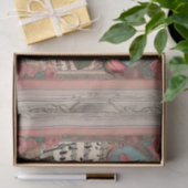 ヴィンテージバラ切り離しティッシュペーパー 薄葉紙 (ギフト)