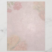 ヴィンテージバラ名のレターヘッド (裏面)