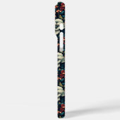 ヴィンテージバラ名前をカスタムする10代Iphoneケース Case-Mate iPhoneケース (裏面 / 左)