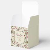 ヴィンテージバラ庭園の結婚式優遇箱 フェイバーボックス (オープン)