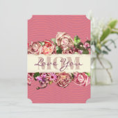 ヴィンテージバラ愛あなたカスタムママ母の日 シーズンカード (スタンド正面)