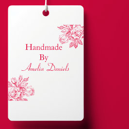 ヴィンテージバラ手打ち セルフインキングスタンプ