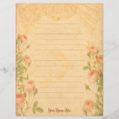 ヴィンテージバラ文具 (正面)