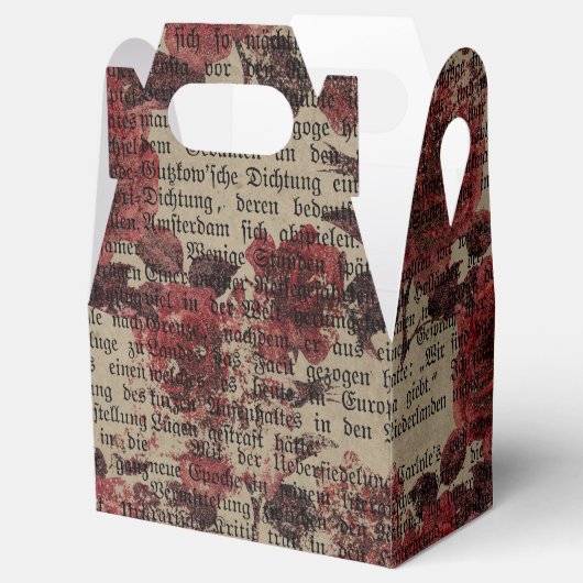 ヴィンテージバラ新聞社タイポグラフィ フェイバーボックス (オープン)