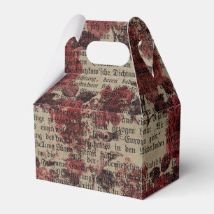 ヴィンテージバラ新聞社タイポグラフィ フェイバーボックス