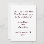 ヴィンテージバラ日付の保存 (裏面)