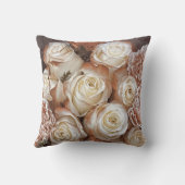 ヴィンテージバラ枕 クッション (裏面)