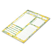 ヴィンテージバラ毎日のプランナーメモとTo Doリスト ノートパッド (アングル)