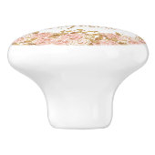 ヴィンテージバラ熱気球子供部屋 セラミックノブ (側面)