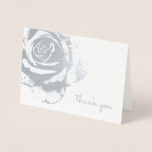 ヴィンテージバラ空白のすべての行事フローラ 箔カード (正面)