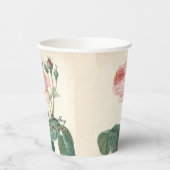 ヴィンテージバラ第70誕生祝い紙カップ 紙コップ (左)