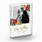 ヴィンテージバラ結婚ズKeepsake Newlyweds フォトブロック (左)