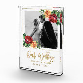 ヴィンテージバラ結婚ズKeepsake Newlyweds フォトブロック (右)