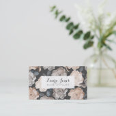 ヴィンテージバラ美容師アポイントメントカード 予約カード (スタンド正面)