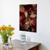 ヴィンテージバラ花びら金ゴールド又は銀箔プリント 箔ポスター (レイダウン (キッチン))