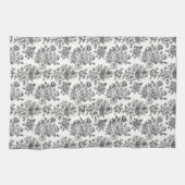 ヴィンテージバラ花柄 キッチンタオル (横)