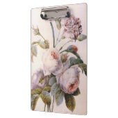 ヴィンテージバラ花by P.J. Redoute クリップボード (左)