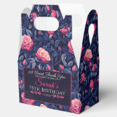 ヴィンテージバラ誕生日貸与箱10代の誕生日 フェイバーボックス (オープン)