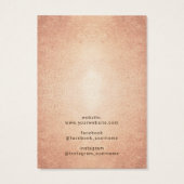 ヴィンテージバラ金ゴールドジュエリーネックレスディスプレイ (裏面)