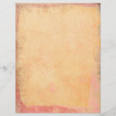 ヴィンテージバラ金ゴールドスクラップブック紙 (正面)