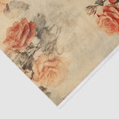 ヴィンテージバラ1デコページ紙 薄葉紙 (詳細)
