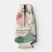 ヴィンテージバラ100番目の誕生祝いボトル ボトルクーラー (裏面)