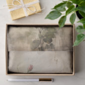 ヴィンテージバラ2デコページ紙 薄葉紙 (ギフト)