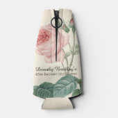 ヴィンテージバラ85番目の誕生祝いボトル ボトルクーラー (裏面)