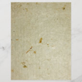 ヴィンテージバラ8.5インチx 11インチフラット紙シート (裏面)