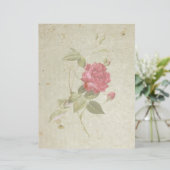 ヴィンテージバラ8.5インチx 11インチフラット紙シート (スタンド正面)