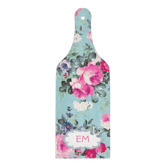 ヴィンテージバラ |カスタム商品券 カッティングボード (正面)