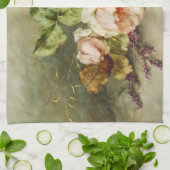 ヴィンテージバラ キッチンタオル (折り畳み)