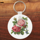 ヴィンテージバラ キーホルダー (正面)