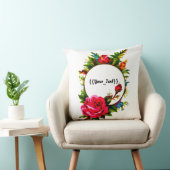 ヴィンテージバラ クッション (椅子)